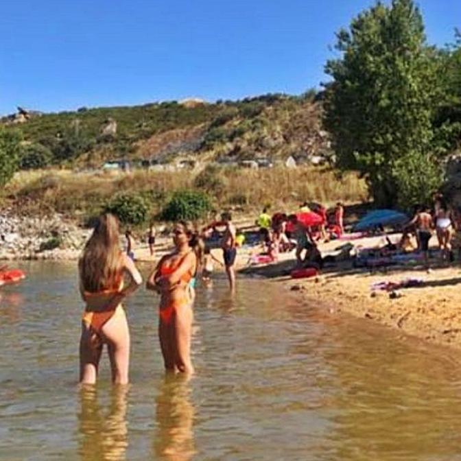 El embalse de Ricobayo, una de las zonas de baño más demandadas. | Ch.S.