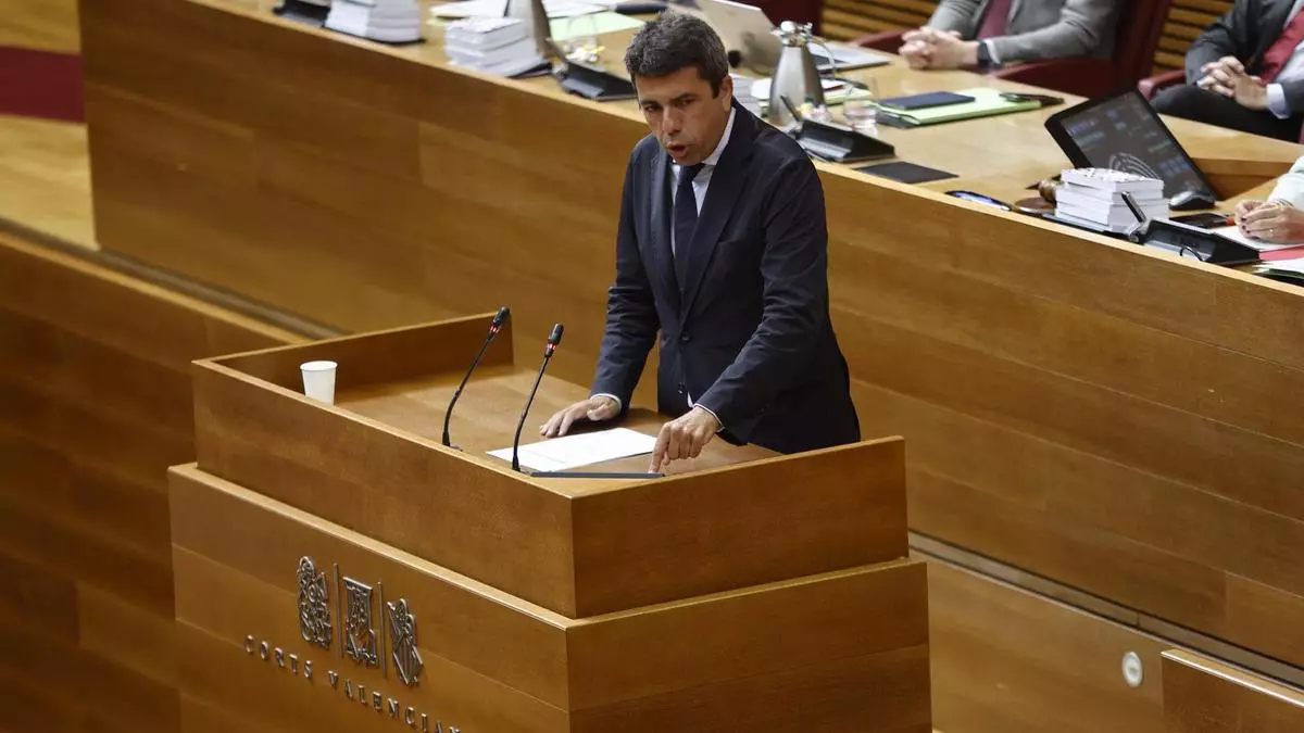 Mazón niega que redactara el mensaje del ES-Alert el día de la dana