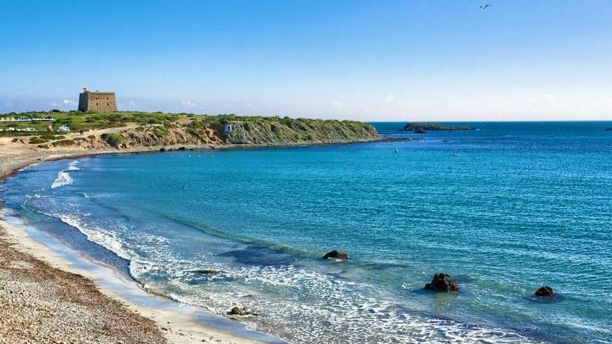 Playa de la isla de Tabarca.