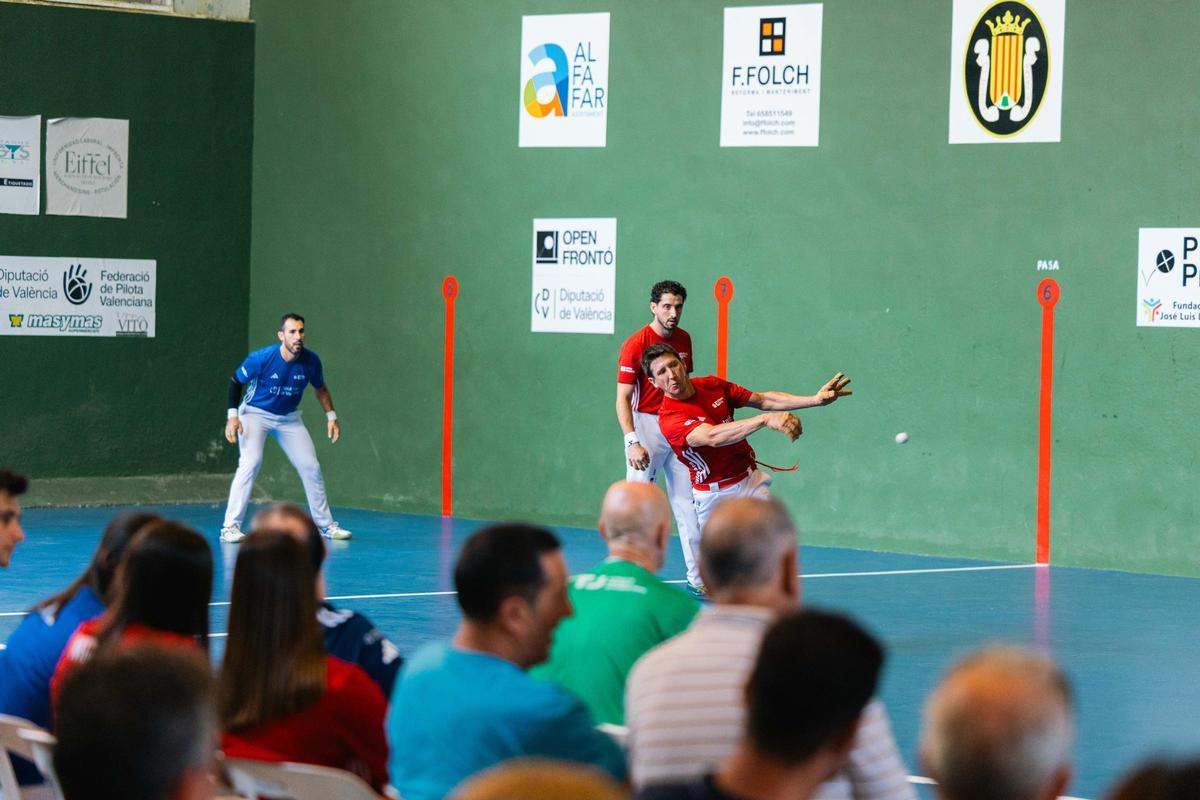 Jose Salvador i Pasqual (CIMA-ALFAFAR), en la partida inaugural.