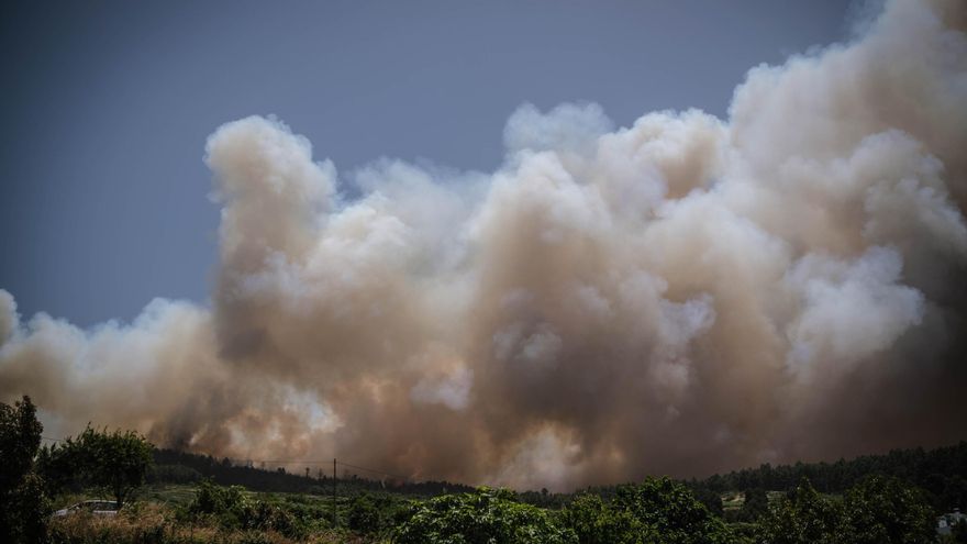 The weather will not accompany in the next few hours in the Los Realejos fire area