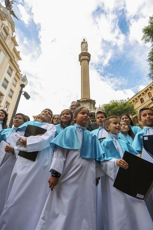 Ofrenda floral y misa por la festividad de la Inmaculada 2023, en imágenes