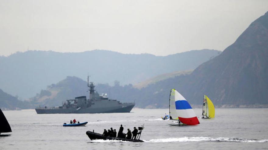 Embarcaciones entrenan en Brasil de cara a los JJOO