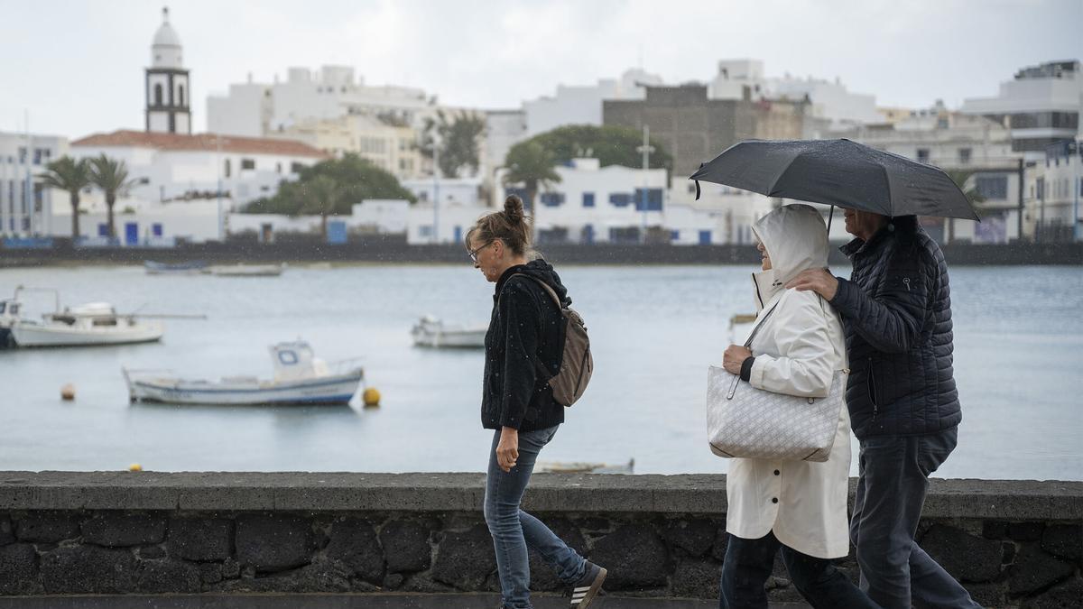 Lluvias en Arrecife por la DANA (26/02/26)