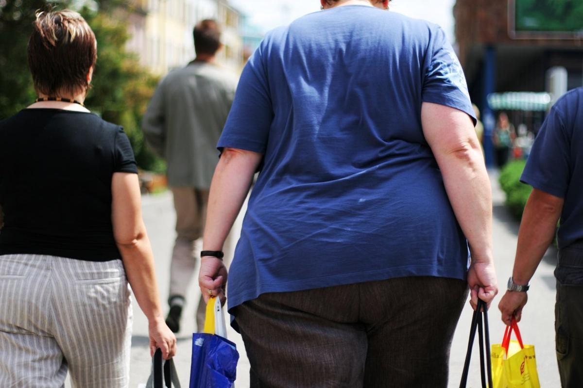 Una persona con obesidad, en una imagen de archivo