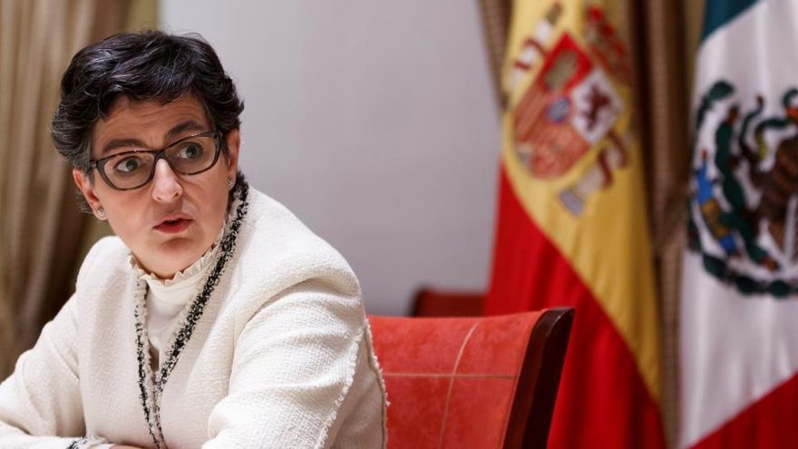 La ministra española de Asuntos Exteriores, Arancha González Laya.