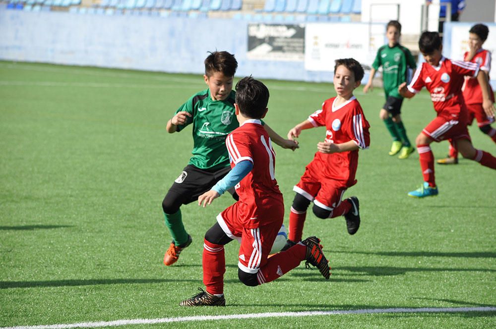 Fútbol base del fin de semana