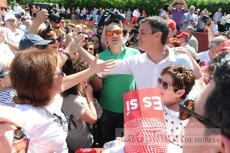 Pedro Sánchez en Murcia