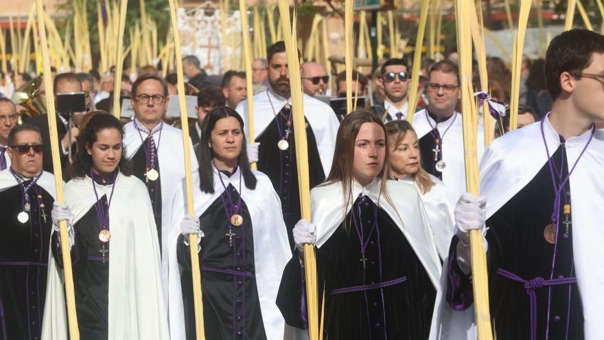 Bendición de las palmas y ramos desde las Atarazanas Reales