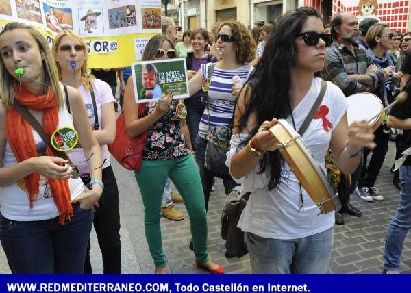 CASTELLÓN SALE A LA CALLE EN PRO DE LA EDUCACIÓN