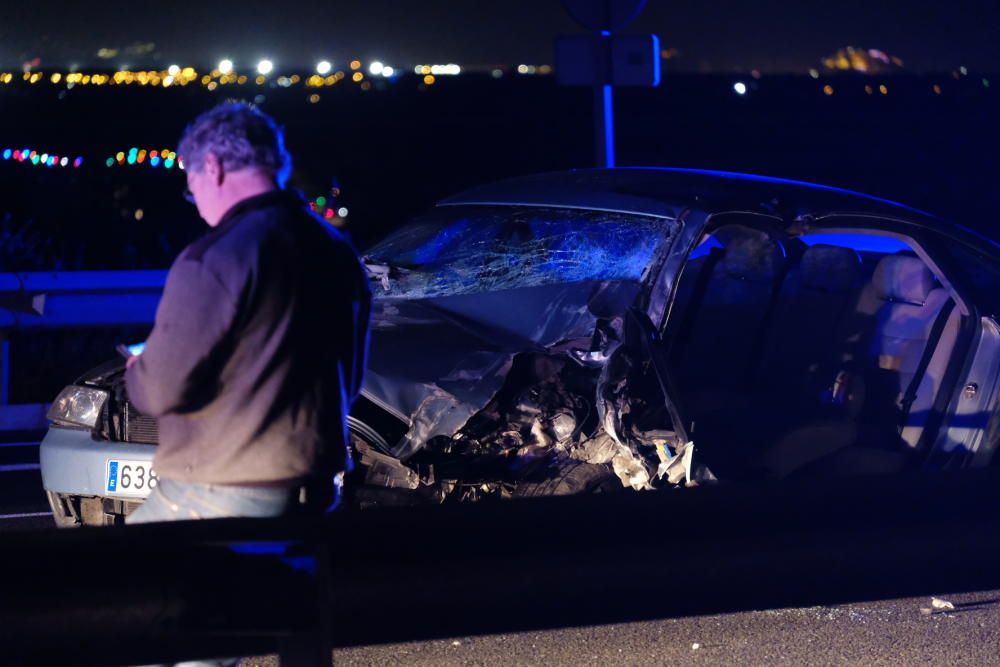 Accidente en la N-332 en La Marina