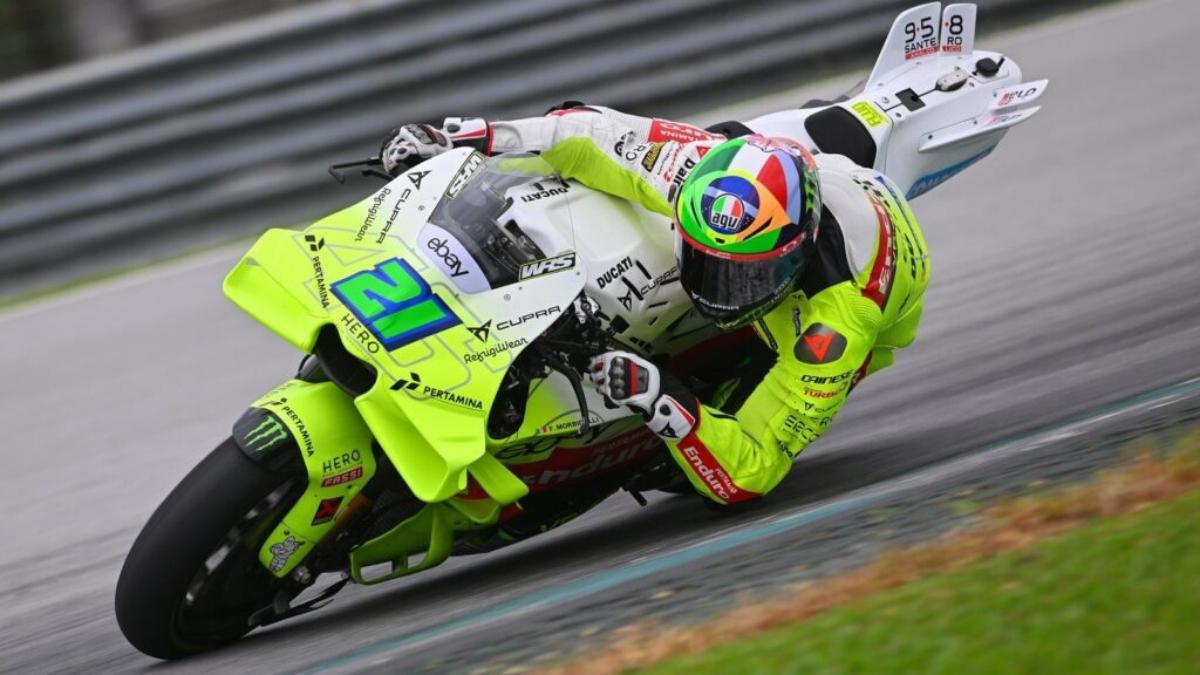 Morbidelli, al mando en Sepang