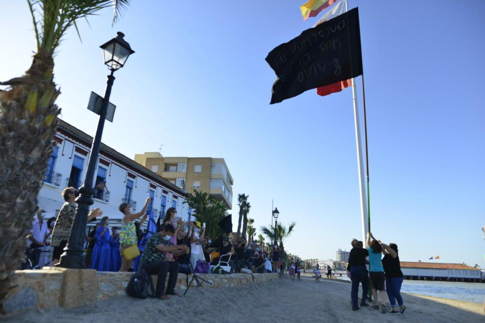 Manifestación contra el estado del Mar Menor