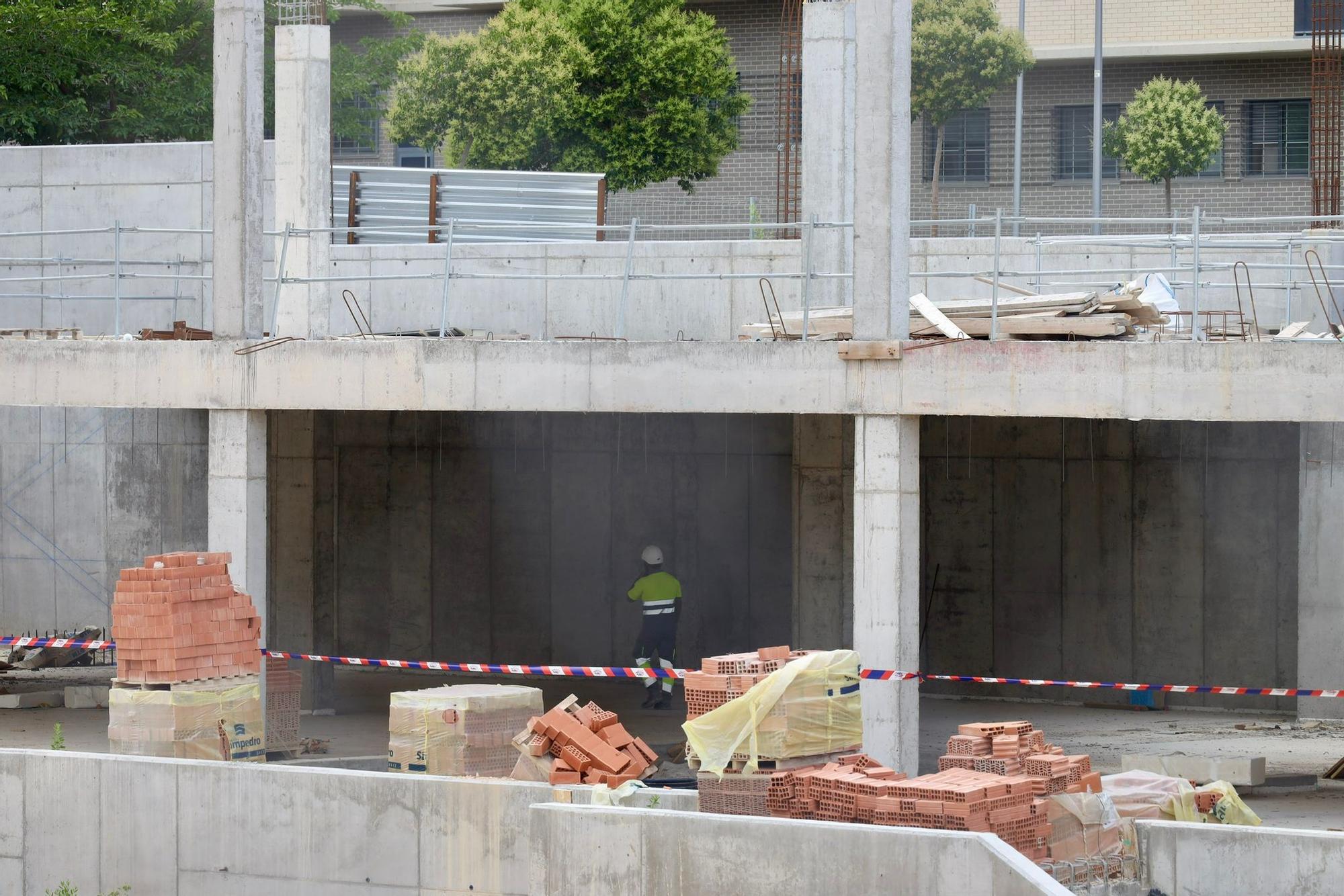 En imágenes | La DGA retoma las obras de Primaria del Ana María Navales