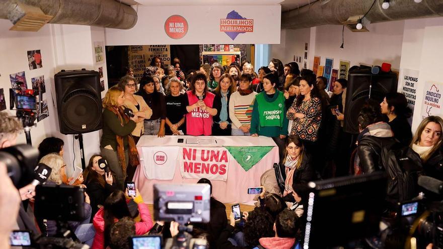 El colectivo feminista Ni una Menos vuelve a las calles de Argentina tras la violación y brutal asesinato de una adolescente