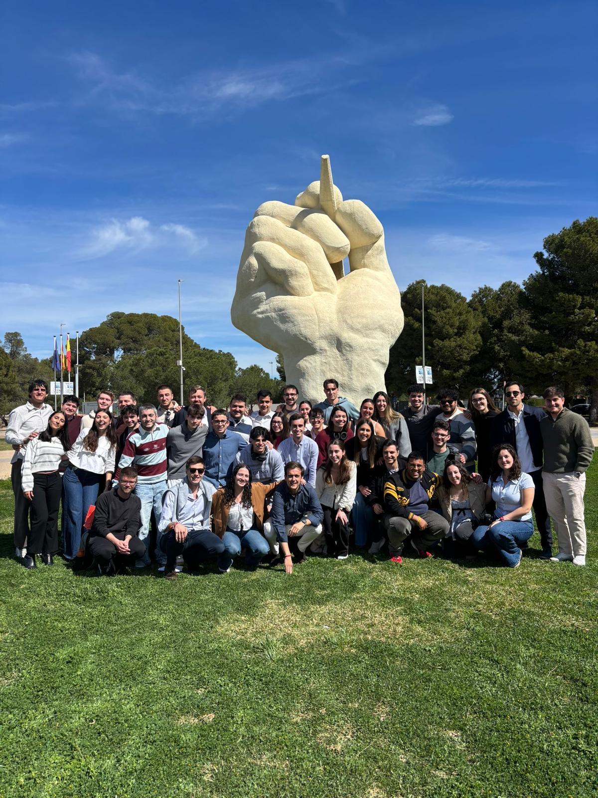 La asociación estudiantil de la UA Alianza, a la que pertenece Álvaro Roig