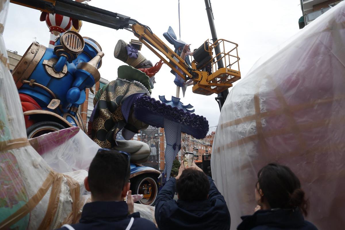 L'Antiga de Campanar sube sus remates a siete días de acabar la "plantà"