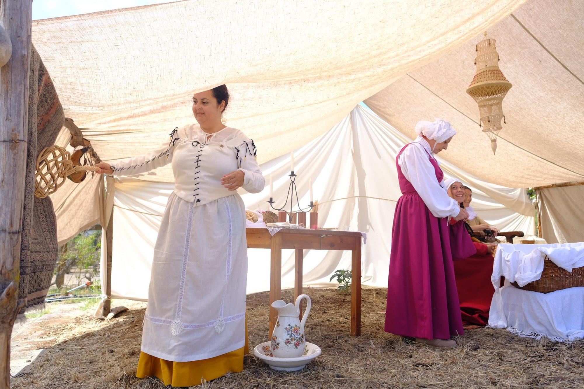 Recreación histórico de la Batalla del Batán en Santa Brígida