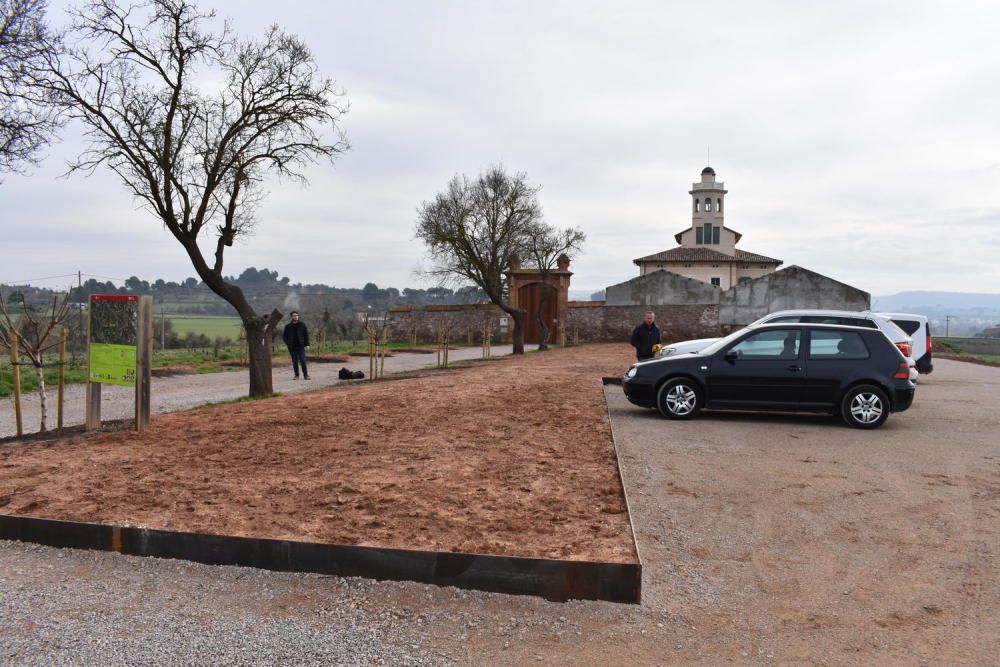 L'Ajuntament de Manresa adequa l'espai d'accés a la Torre Lluvià