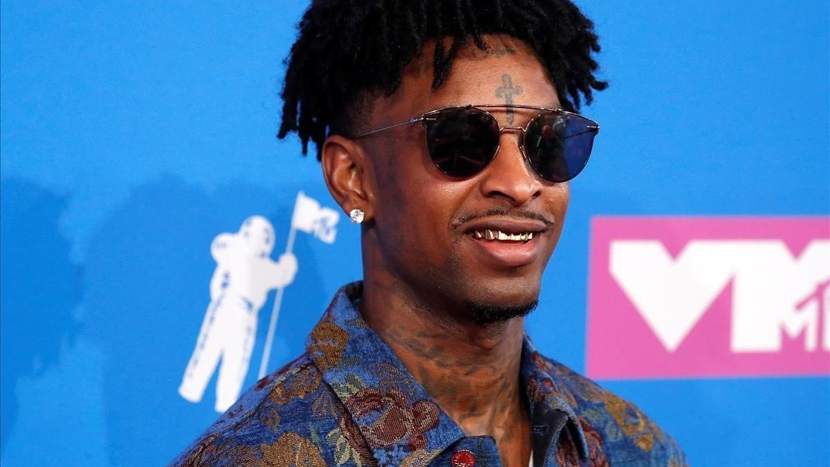 El rapero 21 Savage, detenido por los servicios de inmigración de EEUU