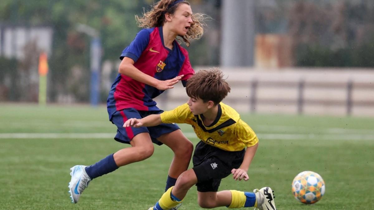 Agus Marcet marcó un golazo contra el Sant Cugat