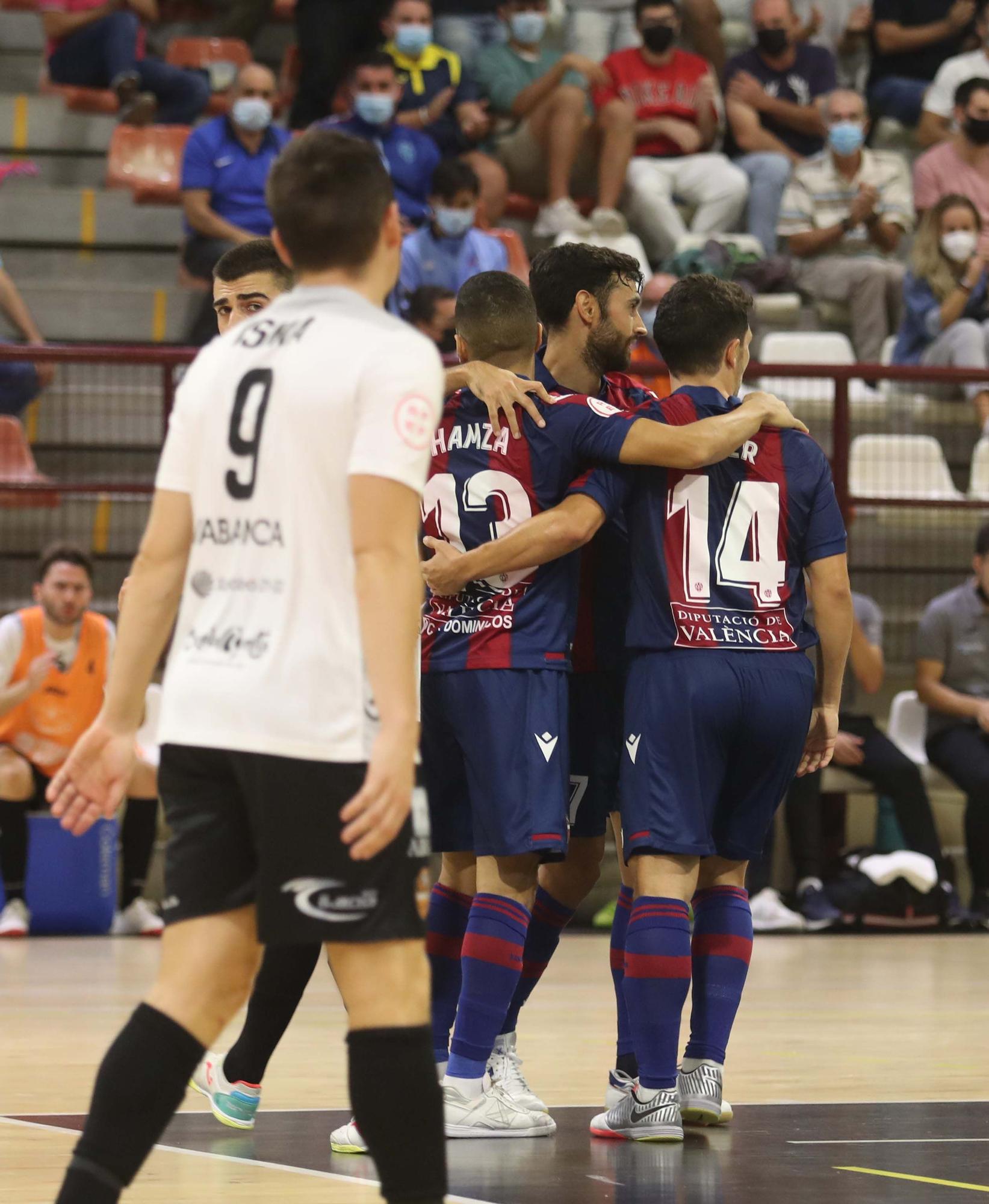 Levante UD FS - Burela FS (5-3) jornada 4 LNFS