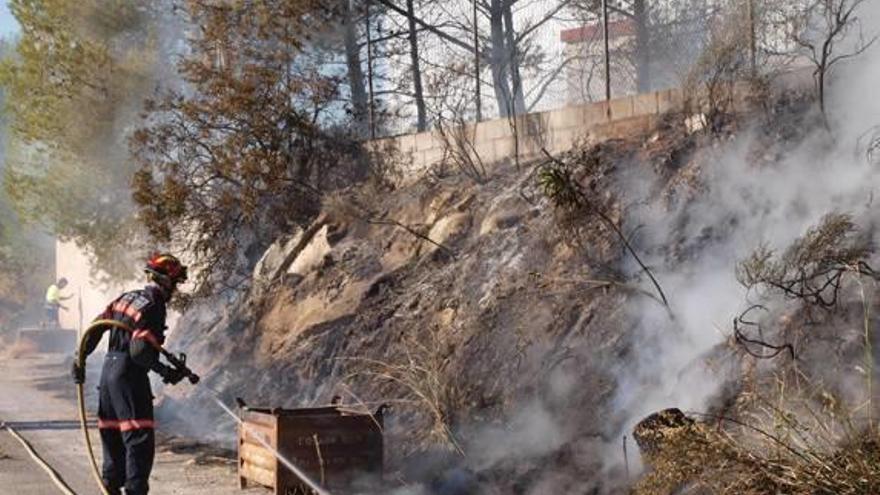 Incendio sin consecuencias en Ribesalbes