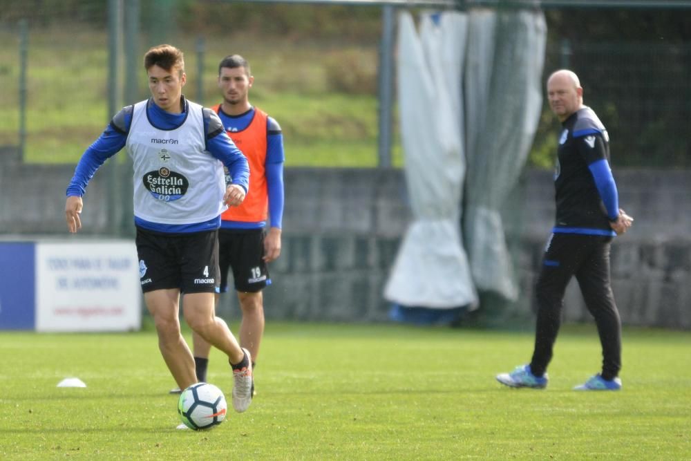 1º de tres entrenamientos esta semana sin Liga