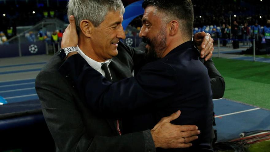 Champions League: Nápoles - Barcelona