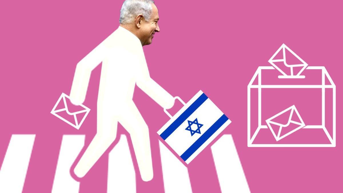 Ilustración del articulo de Itxaso Domínguez sobre elcciones en Israel
