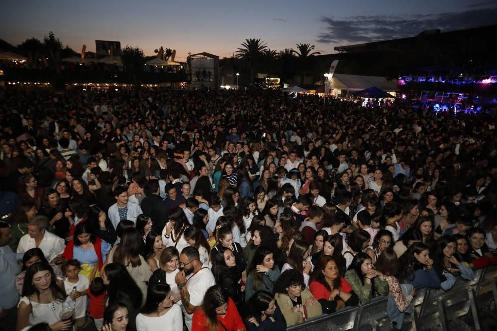 Concierto de Taburete en el Festival Metrópoli.