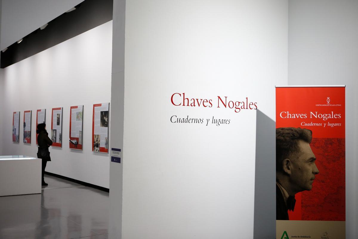 Exposición ‘Chaves Nogales. Cuadernos y lugares’. Sala Santa Inés, Sevilla, 2020