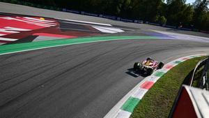 Charles Leclerc, el más rápido en Monza