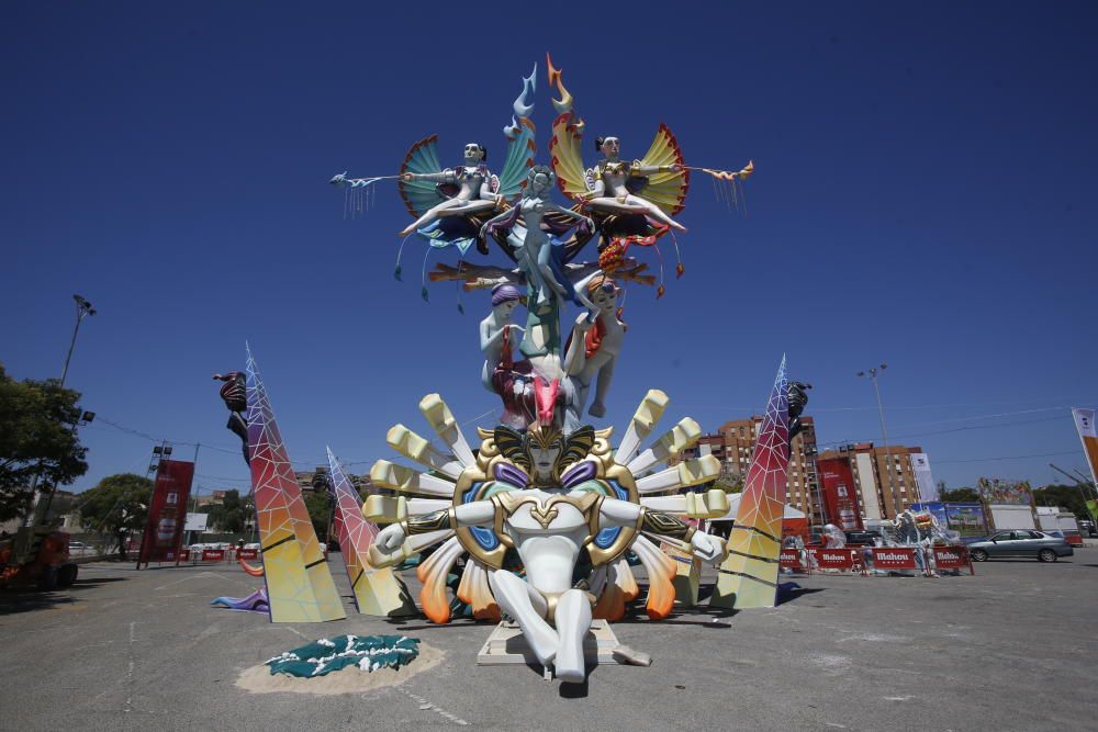 Polígono de San Blas. Autor: Lorenzo Santana. Lema: "Ignis Terrum" Alicante Tierra de Fuego