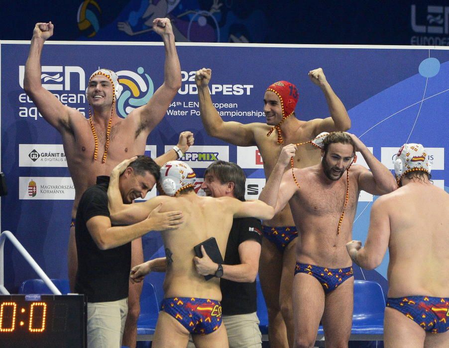 España-Croacia, semifinal del Europeo de Waterpolo