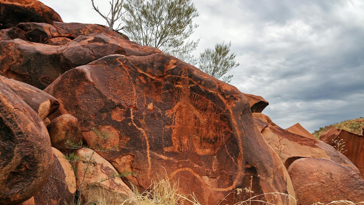 Pinturas aborígenes, Australia.