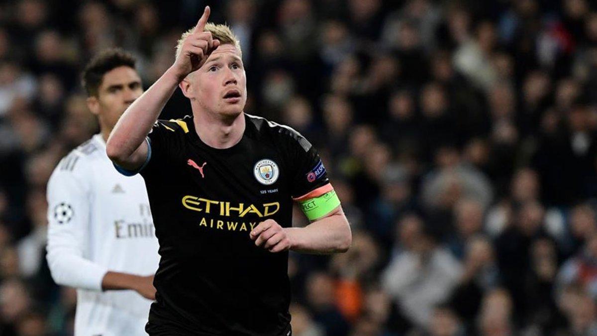 De Bruyne marcó un gol que da medio pase a los cuartos dde final