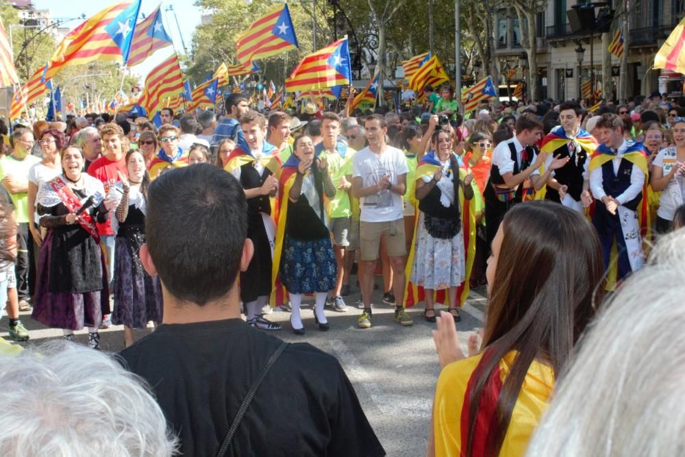 El Solsonès a la Diada 2017