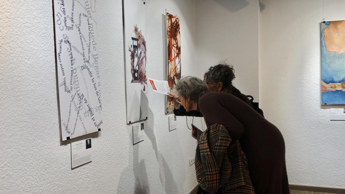 Imagen de la exposición Mujeres Encarceladas, que acoge Quart de Poblet