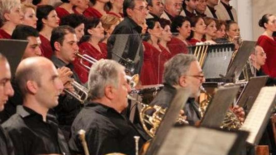 La Filarmónica de Armenia, durante un concierto.