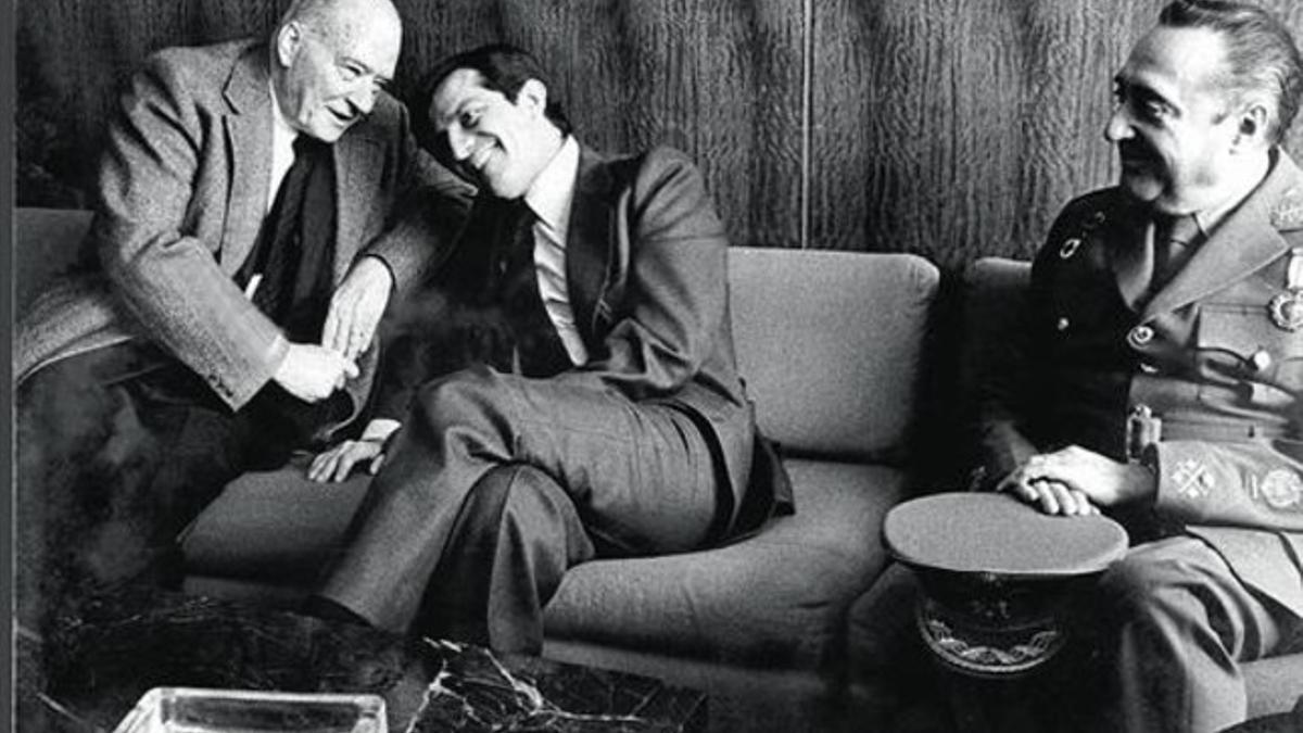 Tarradellas y Suárez, en una reunión que mantuvieron en 1979.