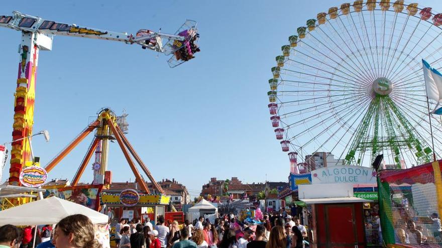 Vista del ferial de la &quot;Semana negra&quot;.