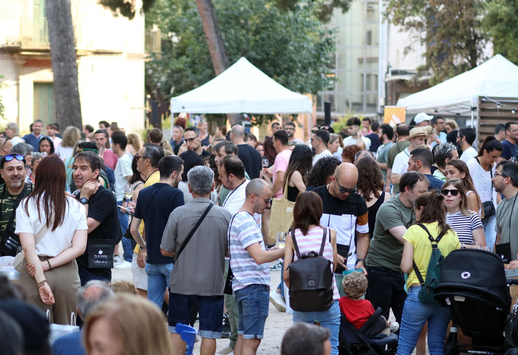 Fira ViBa de Manresa, al pati del Casino