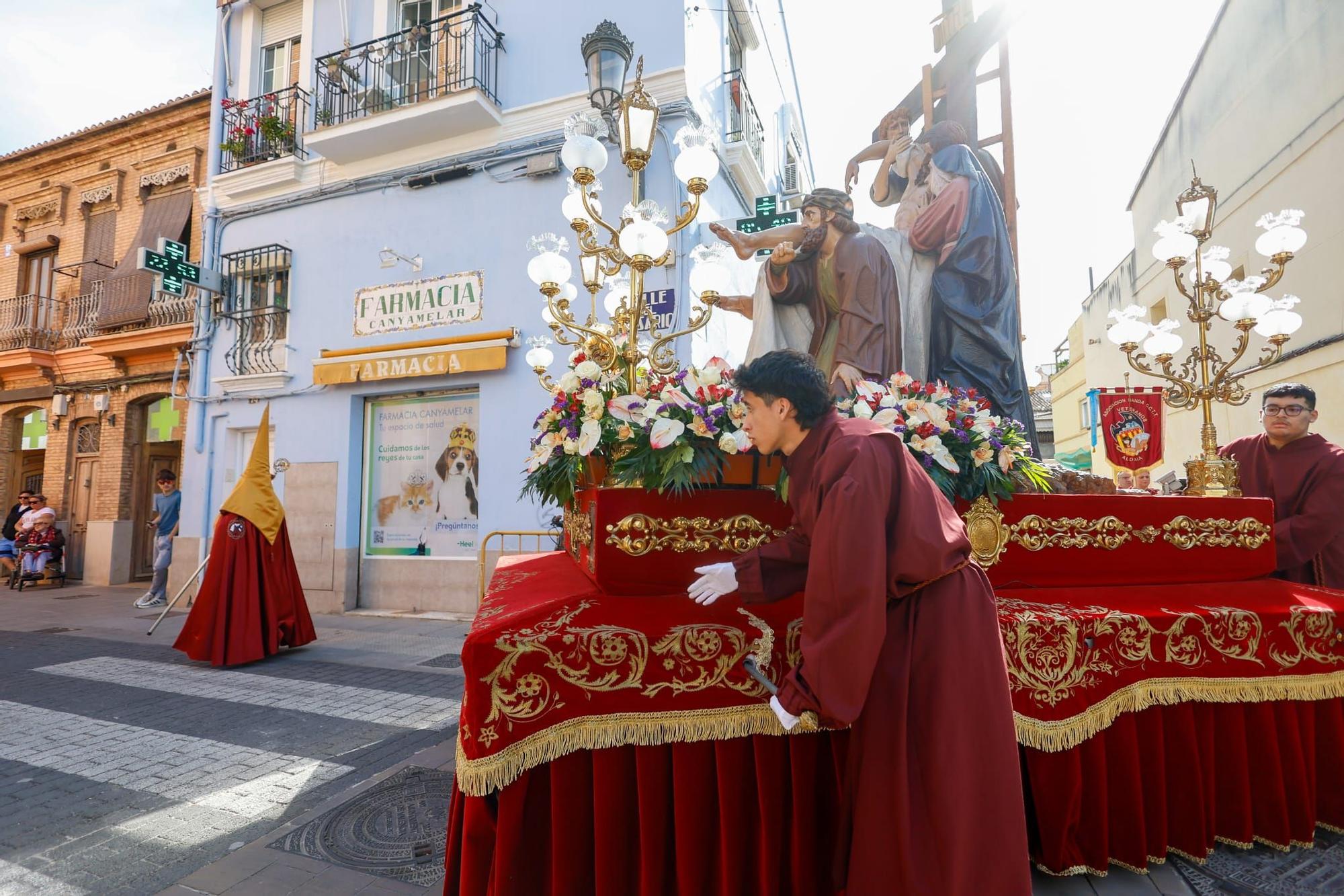 La espectacular plástica de la Semana Santa Marinera