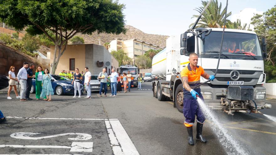 Plan de acción de Parques y Jardines de Limpieza en Las Palmas de Gran Canaria