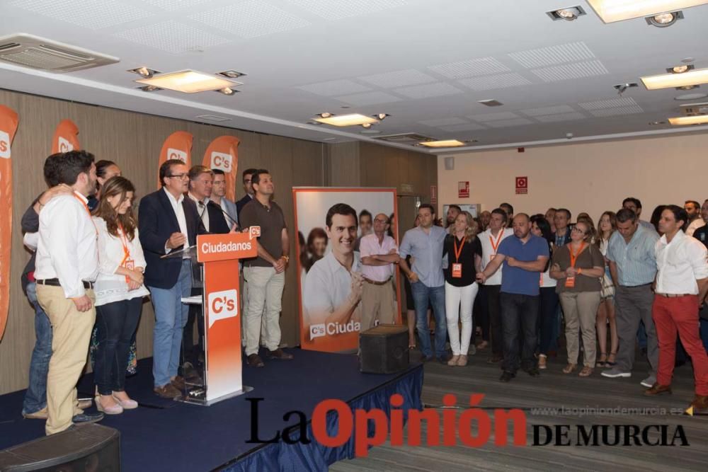 Noche electoral en Ciudadanos