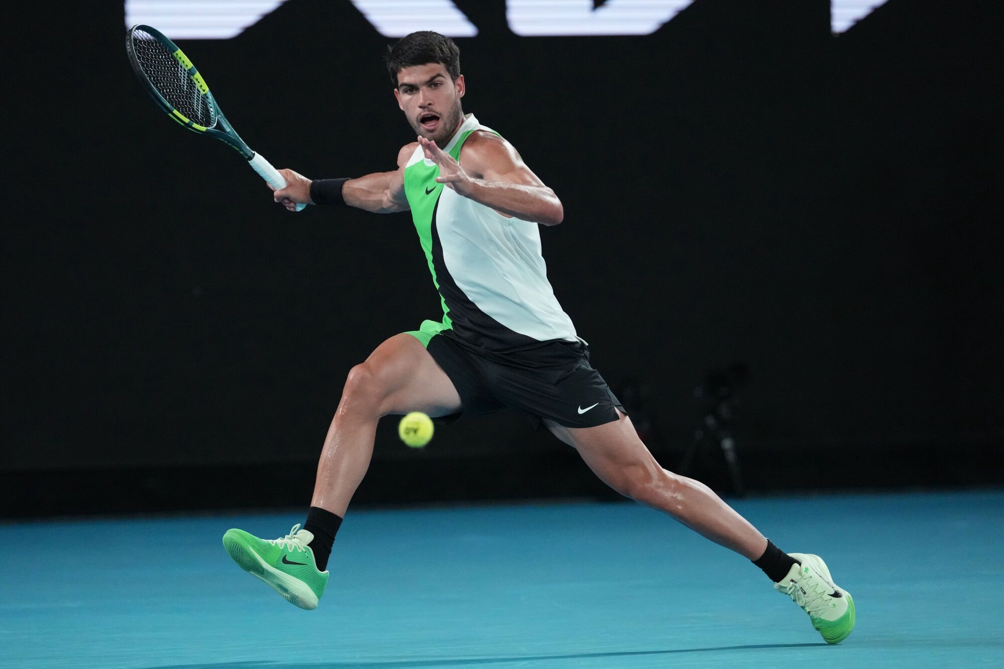 Open de Australia: Carlos Alcaraz - Alex de Miñaur, en imágenes.