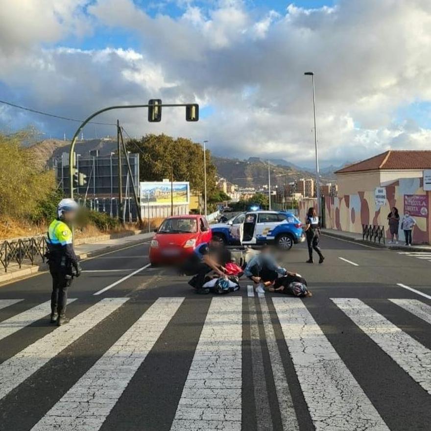 Accidente ocurrido en octubre de 2021.