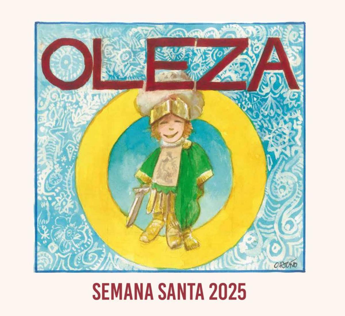 La portada de la revista Oleza de Orihuela de 2025.