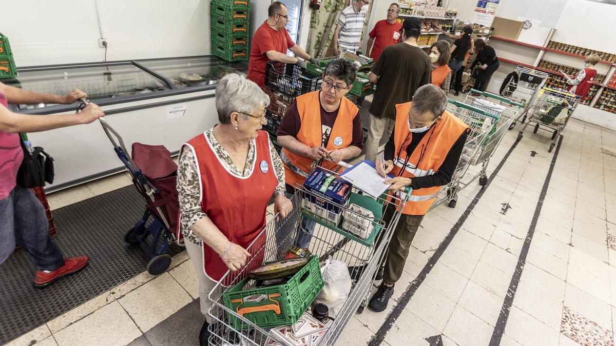 Diez años del supermercado social en Trinitat Vella